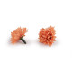 Artificial flower ø4 cm - Darksalmon (8 Pieces)