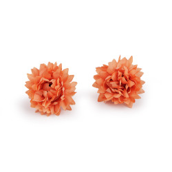 Kwiat sztuczny ø4 cm - Łososiowy ciem (40 Sztuki)