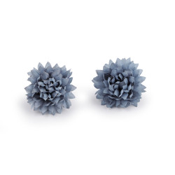 Kwiat sztuczny ø4 cm - Niebieski (40 Sztuki)