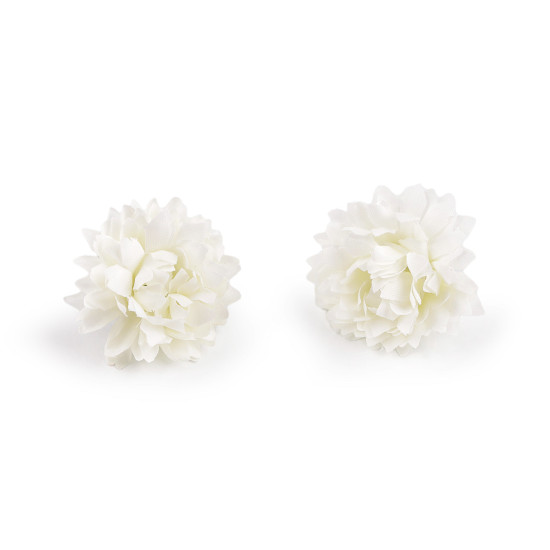 Artificial flower ø4 cm - Darksalmon (8 Pieces)