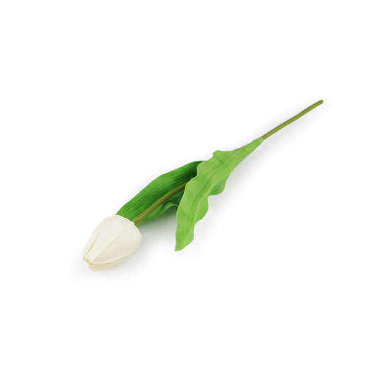 Artificial tulip - Cream lightest (1 Piece) Artificial tulip - Cream lightest (1 Piece)