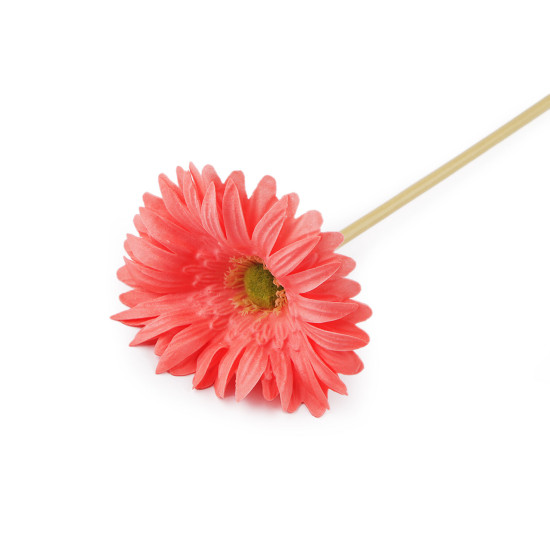 Gerbera sztuczna długa - Kremowyjasny (1 Sztuka)