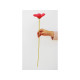 Gerbera sztuczna długa - Kremowyjasny (1 Sztuka)