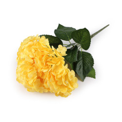 Artificial hydrangea bouquet - White yellow (1 Piece)