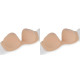 Biustonosz samoprzylepny push-up - Cielisty (2 Sztuki) Biustonosz samoprzylepny push-up - Cielisty (2 Sztuki)