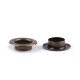 Metal grommet / eyelet, inner ø10 mm / outer ø16 mm - Nickel (50 Pairs) Metal grommet / eyelet, inner ø10 mm / outer ø16 mm - Nickel (50 Pairs)
