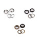 Metal grommet / eyelet, inner ø10 mm / outer ø16 mm - Nickel (50 Pairs) Metal grommet / eyelet, inner ø10 mm / outer ø16 mm - Nickel (50 Pairs)