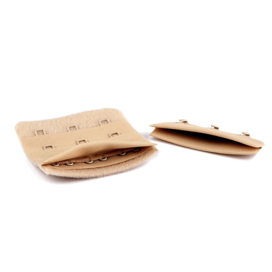 Bra extender / hook & eye extension strap width 50 mm - Nude (10 Pairs) Bra extender / hook & eye extension strap width 50 mm - Nude (10 Pairs)
