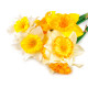 Artificial daffodil bundle of 3 pcs - Lightest yellow (5 Bunches) Artificial daffodil bundle of 3 pcs - Lightest yellow (5 Bunches)