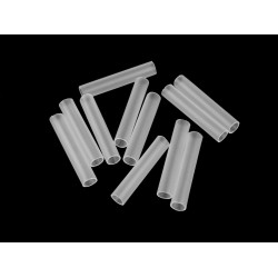 Connector for plastic reinforcement for clothes ø6 mm - Transparent (10 Pieces)