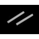 Connector for plastic reinforcement for clothes ø4 mm - Transparent (200 Pieces) Connector for plastic reinforcement for clothes ø4 mm - Transparent (200 Pieces)
