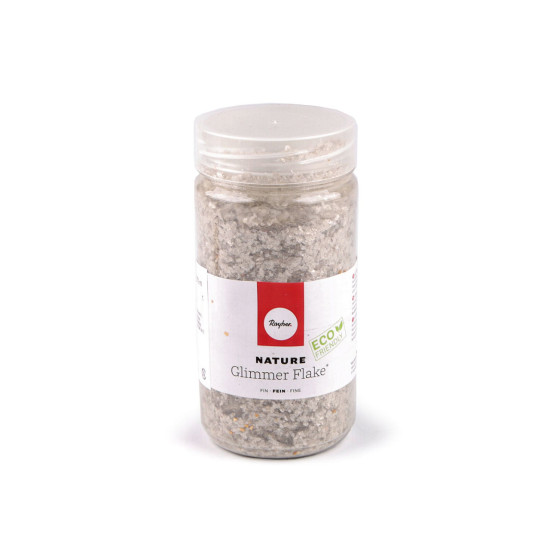 Dekorative glimmerflocken, 370 ml - Rosagold (1 Stück)