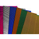 Tektura falista metaliczna miks kolorów - Mix (1 Torba) Tektura falista metaliczna miks kolorów - Mix (1 Torba)