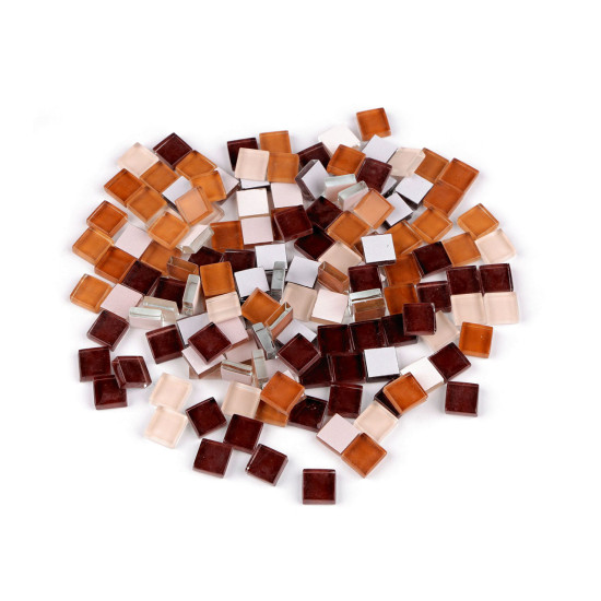 Glasmosaiksteine, 500 g - Multicolor (1 Stück) Glasmosaiksteine, 500 g - Multicolor (1 Stück)