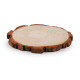 Natural wood tree branch slice / wood circle, for diy, ø14 - Ivory (1 Piece) Natural wood tree branch slice / wood circle, for diy, ø14 - Ivory (1 Piece)