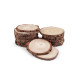 Natural wood tree branch slice / wood circle, for diy, ø14 - Ivory (1 Piece) Natural wood tree branch slice / wood circle, for diy, ø14 - Ivory (1 Piece)