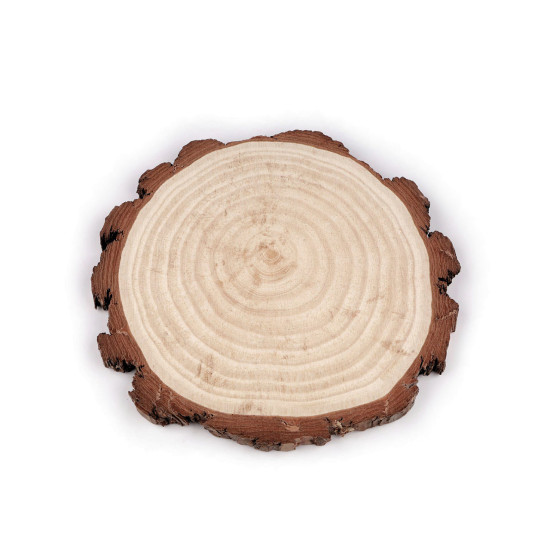 Natural wood tree branch slice / wood circle, for diy, ø21 - Ivory (6 Pieces) Natural wood tree branch slice / wood circle, for diy, ø21 - Ivory (6 Pieces)