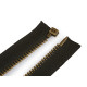 Ensemble de butées inférieures pour réparation de fermetures éclair en nylon ou en métal - Laiton vintage (20 Ensembles) Ensemble de butées inférieures pour réparation de fermetures éclair en nylon ou en métal - Laiton vintage (20 Ensembles)