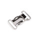 All-metal webbing side release buckle, width 20 mm - Nickel (10 Pairs) All-metal webbing side release buckle, width 20 mm - Nickel (10 Pairs)