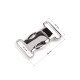 All-metal webbing side release buckle, width 20 mm - Nickel (10 Pairs) All-metal webbing side release buckle, width 20 mm - Nickel (10 Pairs)