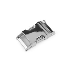 All-metal buckle, width 20 mm - Nickel (1 Pair)