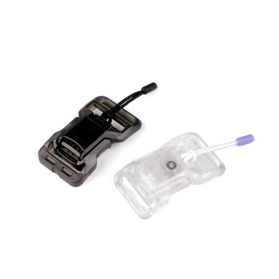 Klamra plastikowa magnetyczna szerokość 20 mm - Transparent (1 Para) Klamra plastikowa magnetyczna szerokość 20 mm - Transparent (1 Para)