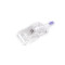 Magnetická plastová spona šíře 20 mm - Transparent (1 Pár)