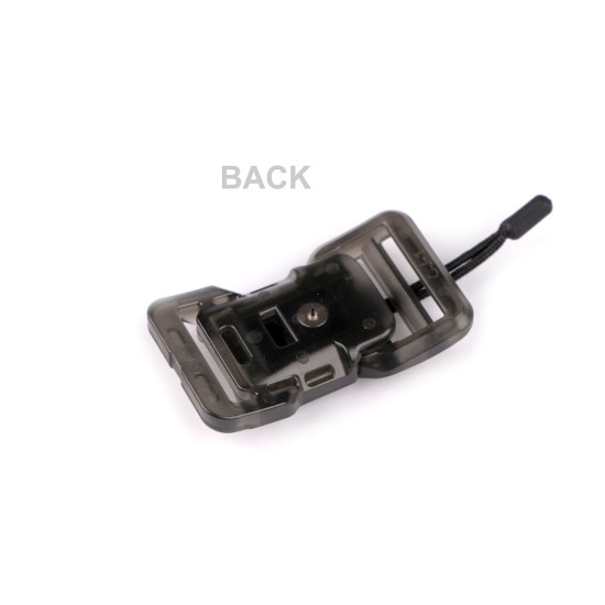Klamra plastikowa magnetyczna szerokość 20 mm - Transparent (1 Para) Klamra plastikowa magnetyczna szerokość 20 mm - Transparent (1 Para)
