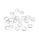 Anneau de connexion fendu en acier inoxydable, ø 12 mm - Platine (100 Pièces) Anneau de connexion fendu en acier inoxydable, ø 12 mm - Platine (100 Pièces)