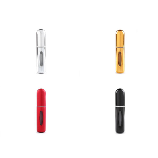 Atomizer do perfum 8 cm - Srebrny (1 Sztuka) Atomizer do perfum 8 cm - Srebrny (1 Sztuka)