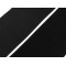 Suchý zip háček + plyš šíře 15 cm pes - Černá (1 Metr)