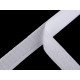 Taśma rzep komplet (haczyk+pętelka) szerokość 20 mm pes - White (25 Metry) Taśma rzep komplet (haczyk+pętelka) szerokość 20 mm pes - White (25 Metry)
