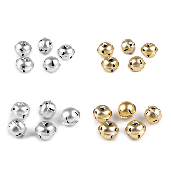 Clopoței ø24 mm, 30 mm - Argintiu (10 Bucăți)