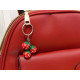 Jingle bells ø17 mm, strawberry - Red (2 Pieces)