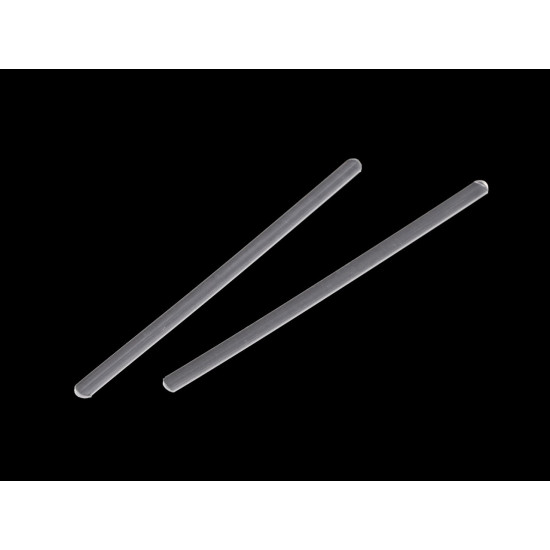 Corset reinforcement, plastic, width 5 mm, length 8; 10 cm - Transparent (10 Pieces) Corset reinforcement, plastic, width 5 mm, length 8; 10 cm - Transparent (10 Pieces)