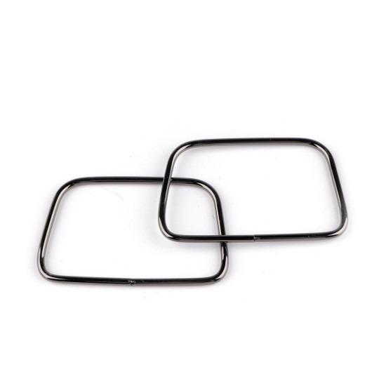 Anses de sac métalliques, 7 x 11 cm - Nickel (30 Pièces) Anses de sac métalliques, 7 x 11 cm - Nickel (30 Pièces)