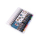 Kreatives acrylmarker-set, 12 stk., 2 mm - Mix (3 Sets) Kreatives acrylmarker-set, 12 stk., 2 mm - Mix (3 Sets)