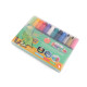 Kreatives acrylmarker-set, 12 stk., 4 mm - Mix (3 Sets) Kreatives acrylmarker-set, 12 stk., 4 mm - Mix (3 Sets)