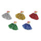 Cheerleading pompom 2 pcs - Gold (6 Sets) Cheerleading pompom 2 pcs - Gold (6 Sets)