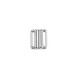 Metal bikini clasp, width 14 mm - Nickel (1 Pair) Metal bikini clasp, width 14 mm - Nickel (1 Pair)