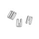 Metal bikini clasp, width 14 mm - Nickel (1 Pair) Metal bikini clasp, width 14 mm - Nickel (1 Pair)