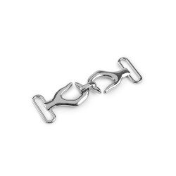Decorative fastening, pulling hole 20 mm - Nickel (1 Pair)