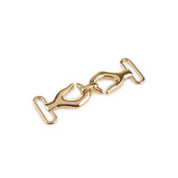 Decorative fastening, pulling hole 20 mm - Gold classic (1 Pair)