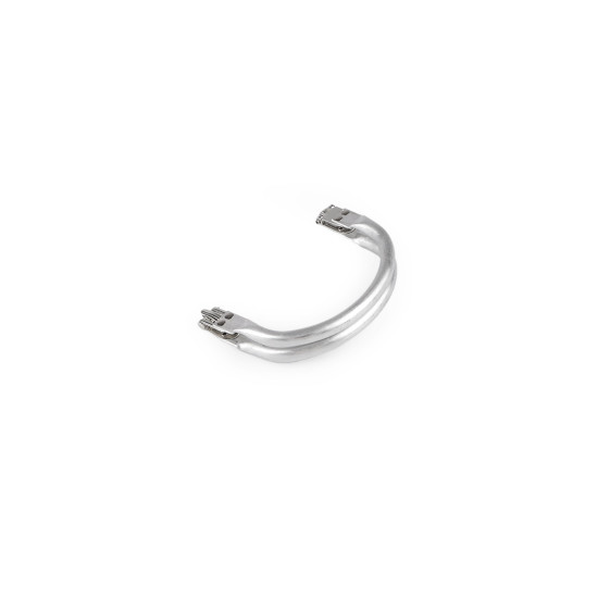 Aluminum frame for making bags - Nickel (1 Piece) Aluminum frame for making bags - Nickel (1 Piece)