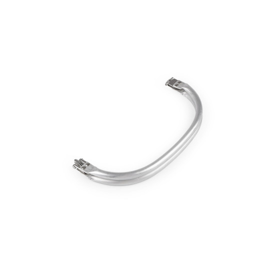 Aluminum frame for making bags - Nickel (1 Piece) Aluminum frame for making bags - Nickel (1 Piece)