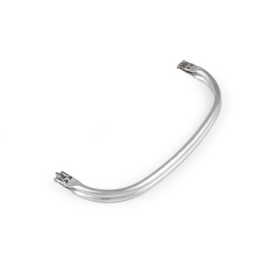 Aluminum frame for making bags - Nickel (1 Piece) Aluminum frame for making bags - Nickel (1 Piece)
