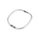 Aluminum frame for making bags - Nickel (1 Piece) Aluminum frame for making bags - Nickel (1 Piece)