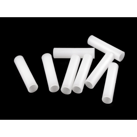 Connector for plastic reinforcement for clothes ø8 mm - White (20 Pieces) Connector for plastic reinforcement for clothes ø8 mm - White (20 Pieces)