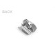 Magnetic closure ø15 mm - Nickel (10 Pieces) Magnetic closure ø15 mm - Nickel (10 Pieces)