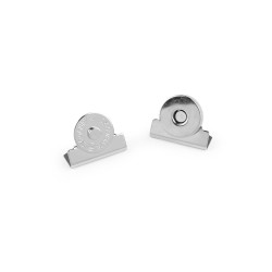 Magnetic closure ø15 mm - Nickel (10 Pieces)